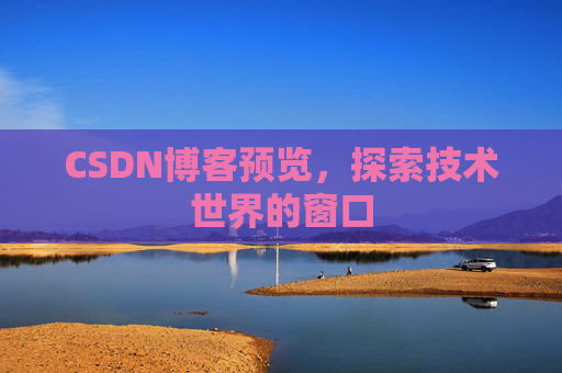 CSDN博客预览，探索技术世界的窗口
